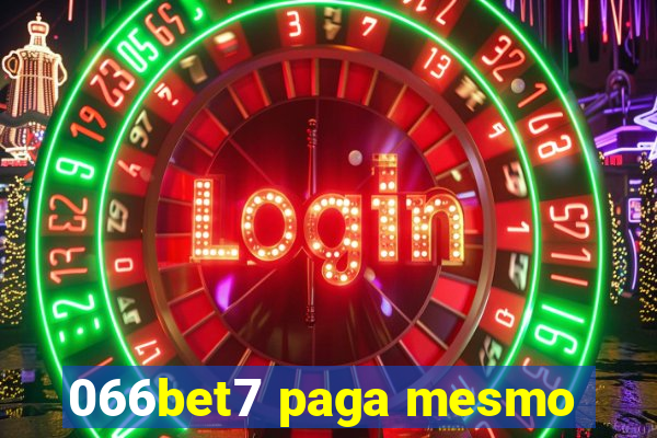 066bet7 paga mesmo